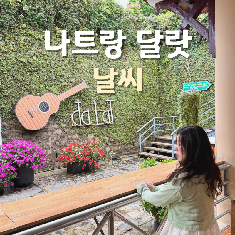 나트랑 달랏 날씨 10월 11월 옷차림 예보 베트남 건기 우기