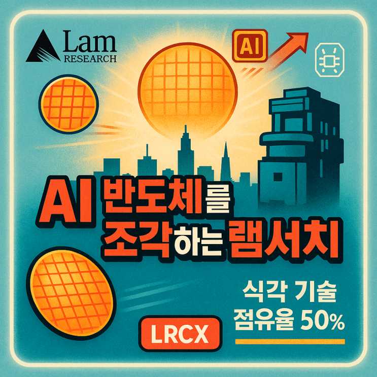  램 리서치 주가 (LRCX 주식) 엔비디아 뒤 진짜 승자는 누구?