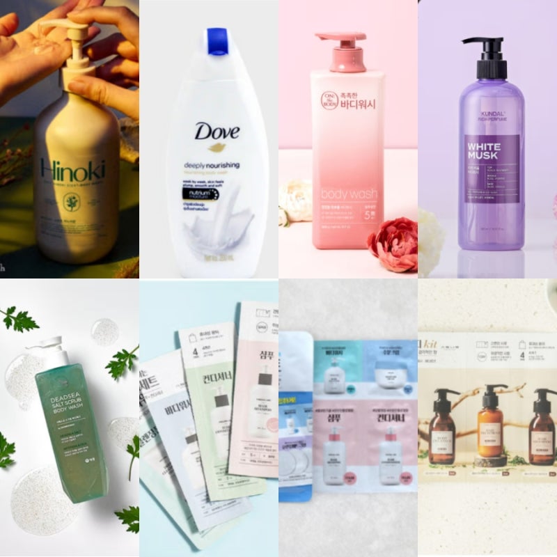 다이소 바디워시 추천 best 5 저렴한 가격 대용량 일회용으로 편리함까지