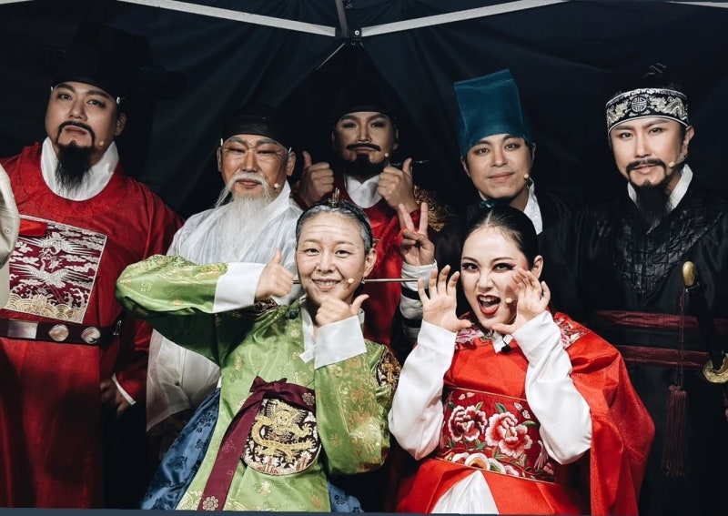 [오드유메이크업] 수원화성문화제 수원판타지《야조》분장실 GO!
