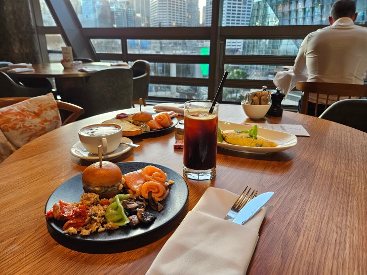  시드니 소피텔 조식 Sofitel Sydney Darling Harbour 메뉴 시간