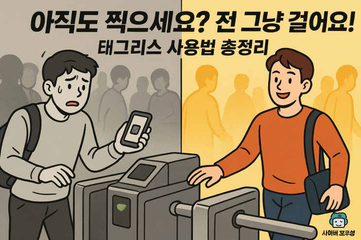  [지식+] 태그 리스 결제, 모바일 티머니로 설정부터 사용법까지 총정리
