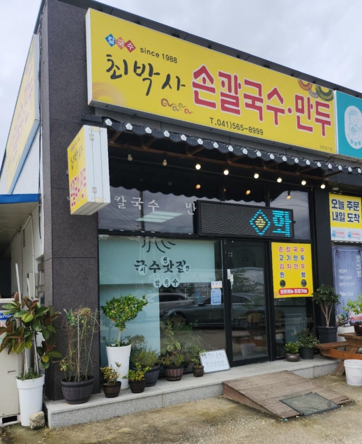  [천안] 광덕 맛집 최박사네 손칼국수 만두