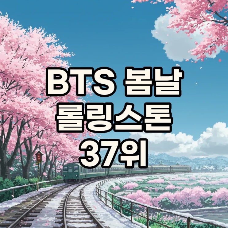 방탄소년단 '봄날', <b>롤링스톤 선정</b> '21세기 최고의 <b>노래</b>... 