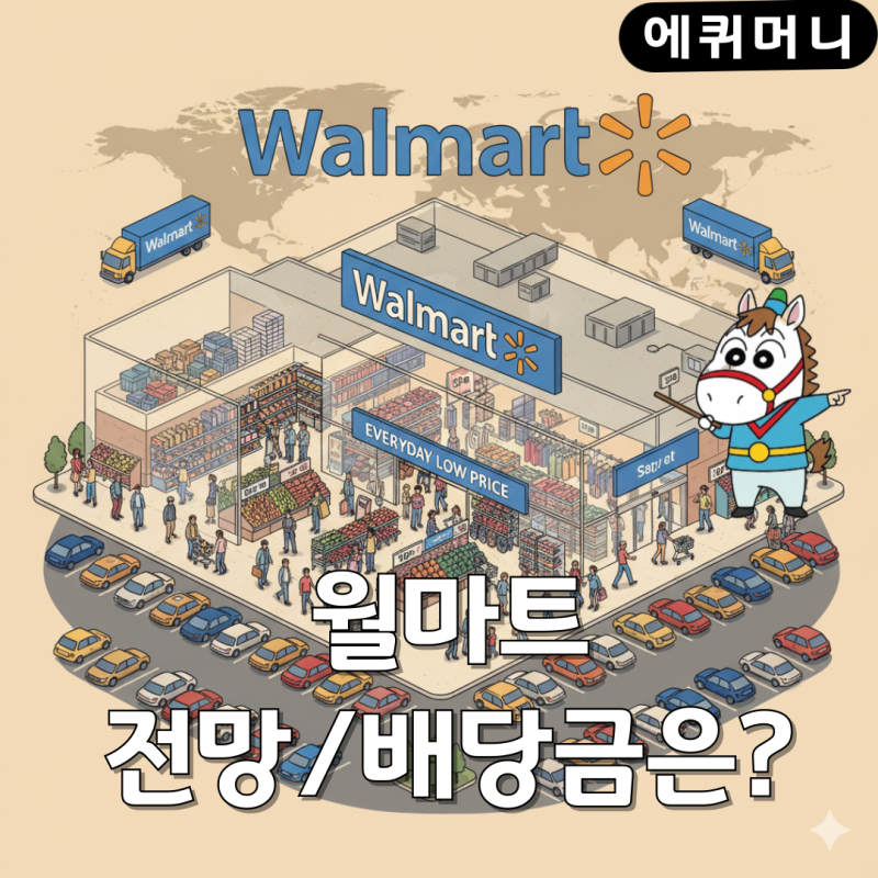 월마트 배당금과 주가 전망은?