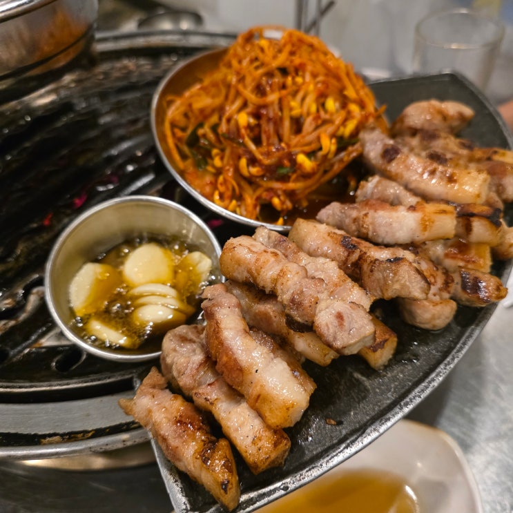  노원 삼겹살 맛집 땅코참숯구이, 고기도 구워주는 곳 찾는다면 여기!