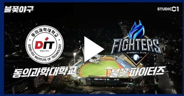 <b>불꽃</b>야구 직관 일정 예매 <b>동의과학대</b> vs <b>불꽃파이터즈</b>... 