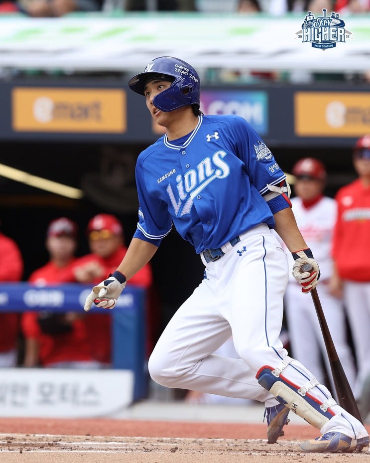 삼성 라이온즈 <b>이재현</b>, KBO 포스트시즌 역대 최초의 진기록 달성