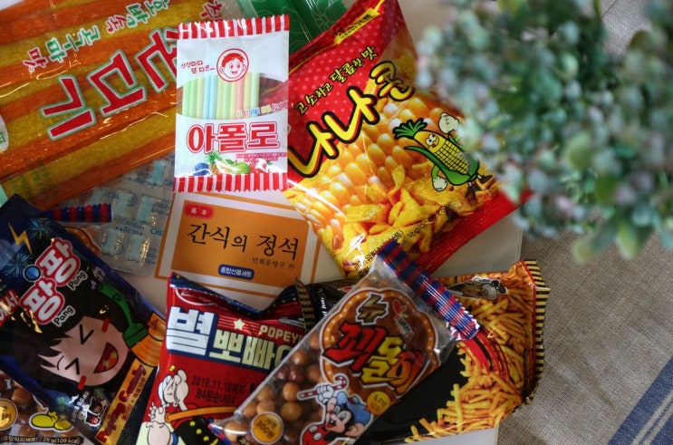  추억의 과자 뽀빠이 어린 시절의 달콤한 기억