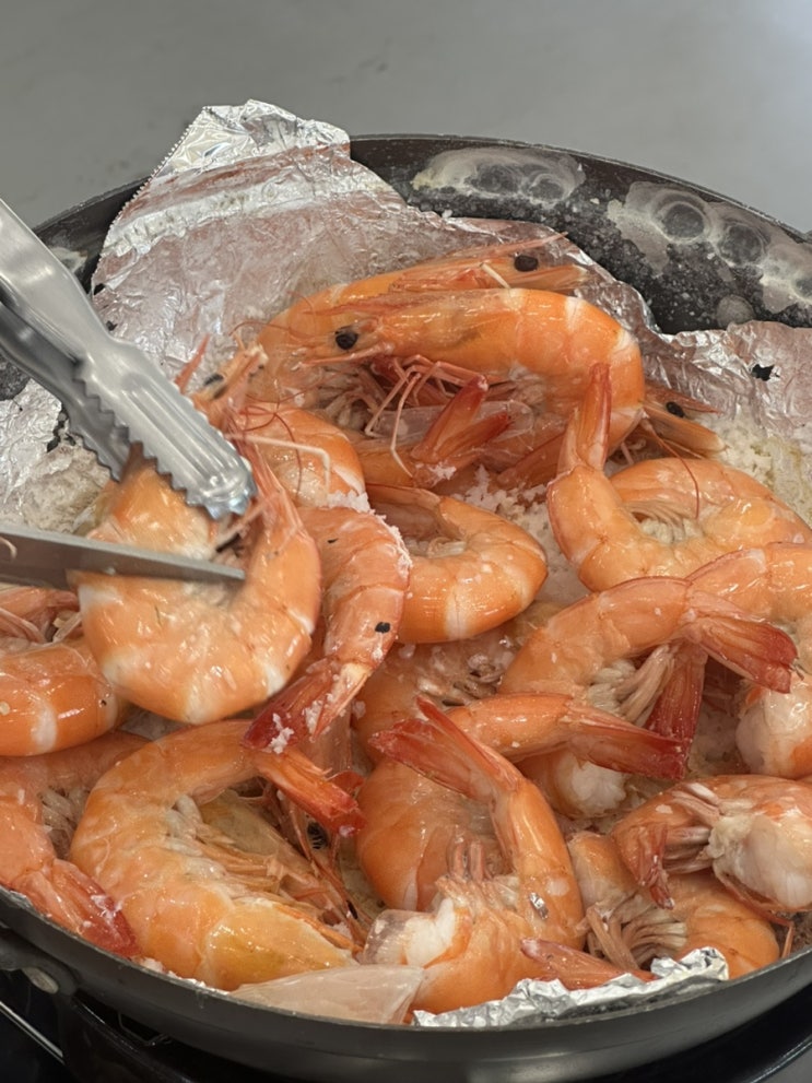 영종도 대하구이 맛집 성현이네 왕새우구이 가격 주차 내돈내산
