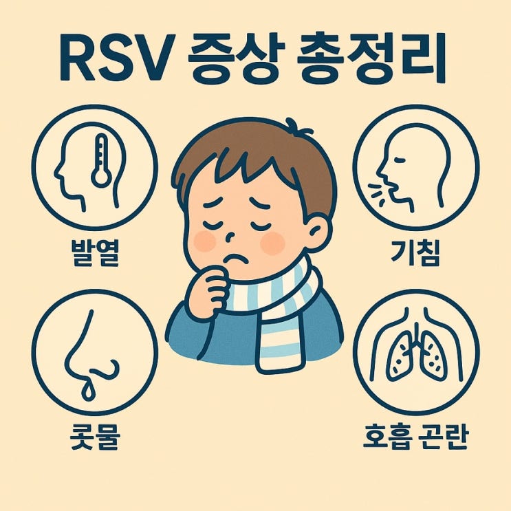  RSV 증상 총정리! 영유아부터 성인까지 구별법과 대처법 (2025 최신판)