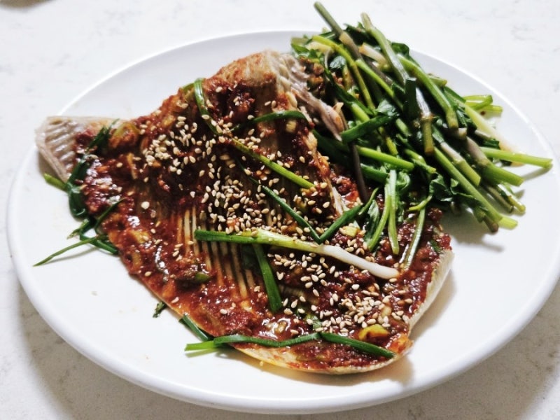 황가오리 찜 만드는 방법 손질부터 찜까지