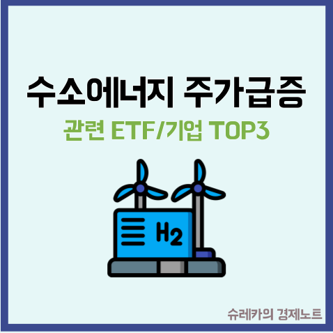  최근 주가 급증한 수소에너지에 투자하는 방법 TOP3