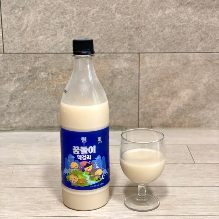  대전막걸리 마스코트 꿈돌이와 콜라보한 지역특산주, 꿈돌이막걸리(대전여행 선물 추천)