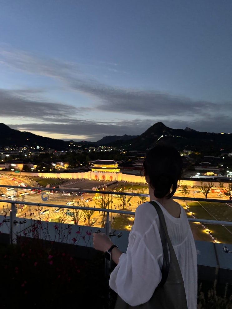  경복궁 야경 추천, 대한민국역사박물관 옥상정원 전망대