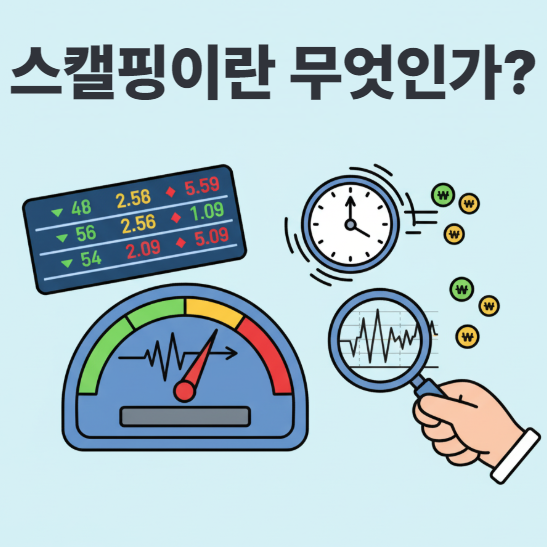  주식 용어 공부하기 - 스캘핑