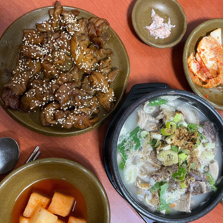  광주 상무암뽕순대국밥 성시경이 다녀간 곱창구이 모듬국밥 맛집 솔직후기