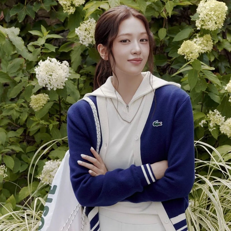 라코스테 카라티 여성 폴로 카라티셔츠