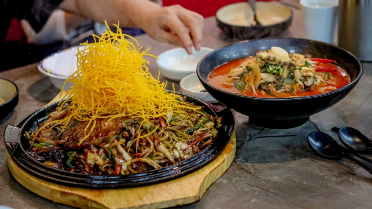  나리여성병원근처맛집 해신짬뽕 35년 경력 김포중국집