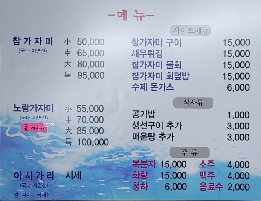 시지감포참가자미 사진 5