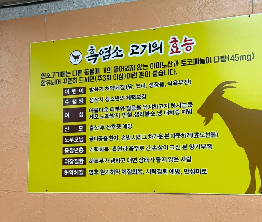 참고을흑염소 사진 2