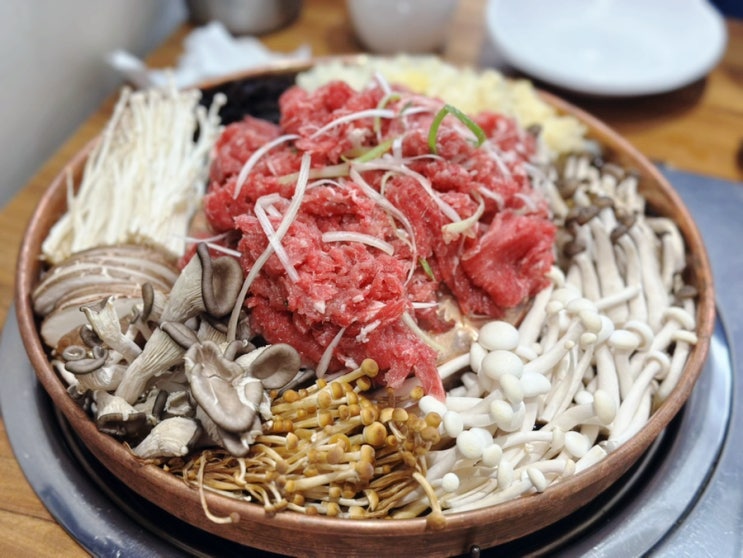  서울숲역 뚝섬역 맛집 추천 버섯집 내돈내산 방문 후기
