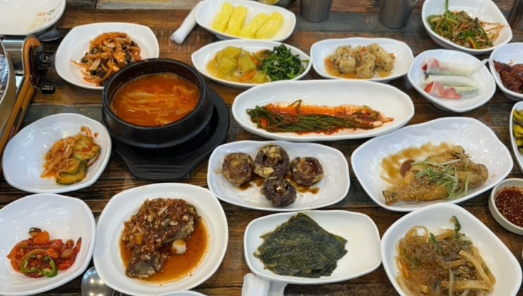  양산 가성비좋고 반찬가득나오는 한상가득