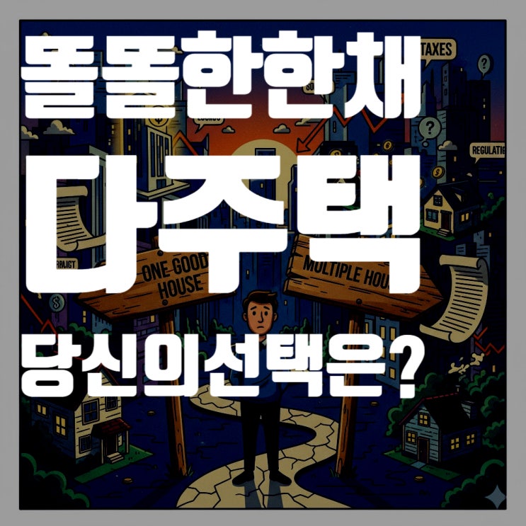  '똘똘한 한 채' vs '다주택 전략', 당신의 선택은?