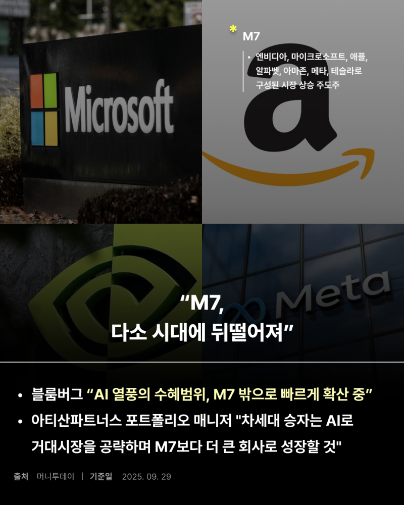 M7 대신할 대장주 모음 (팹4, 빅6, 엘리트8) : 네이버 블로그