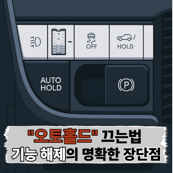  오토홀드 끄는법 기능 해제의 명확한 장단점