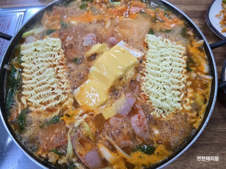  용인 처인구 백암 맛집 대원 부대찌개 곱창전골 김치찌개 삼겹살