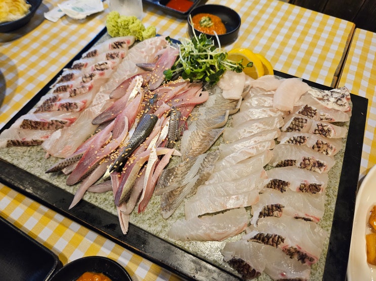  강남역 횟집 범수산 가성비 좋은 모임장소 대광어 맛집