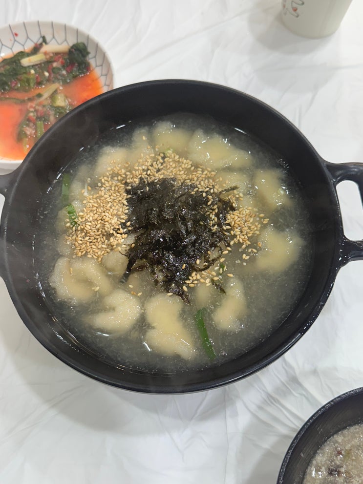 속초 중앙시장 맛집 아바이감자옹심이 속초본점