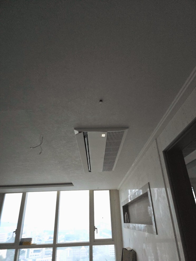 서울숲더샵 아파트 LG 시스템에어컨 4대 교체 설치 후기