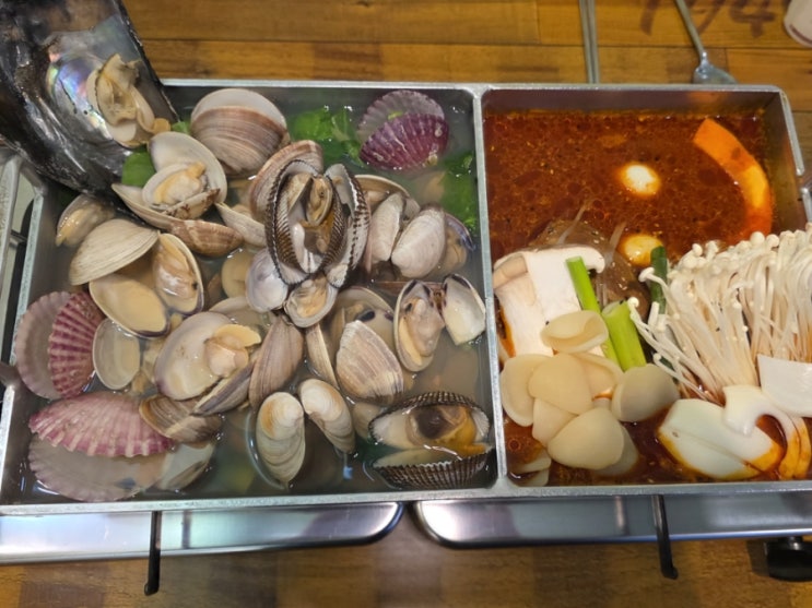  성성동맛집 조개찜 과 갈비찜 동시에 먹는 위찜