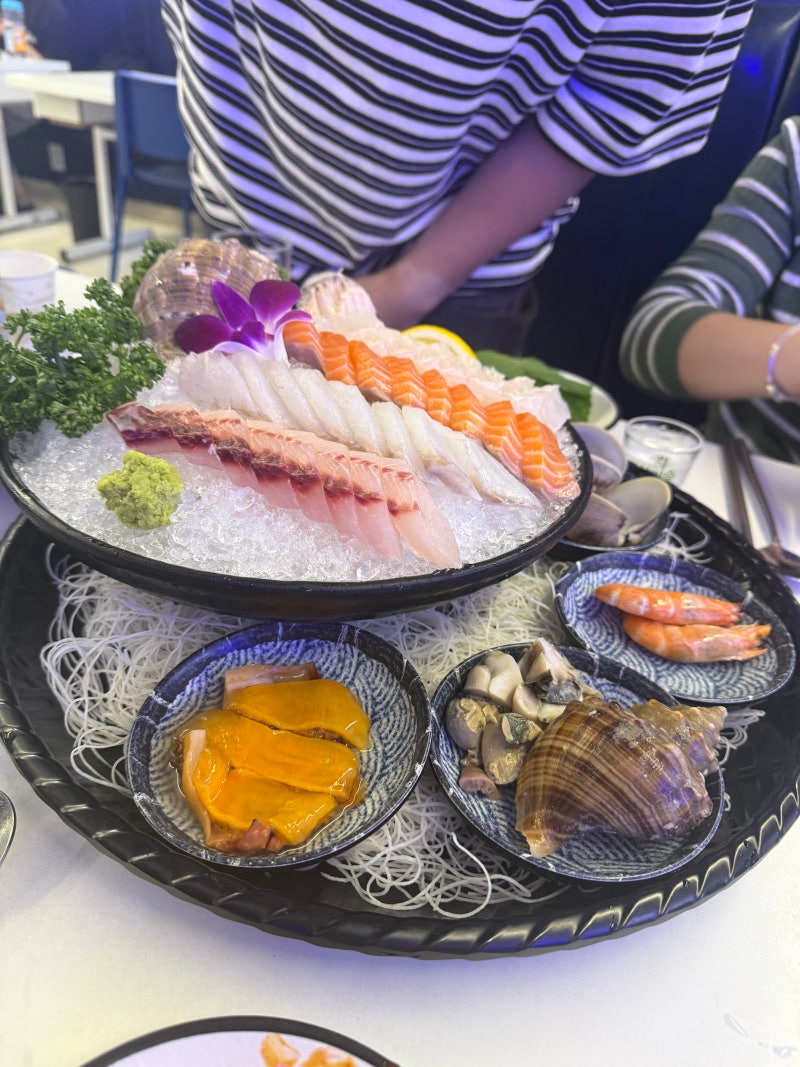 [강남역가성비횟집] 정준하님이 운영하는 주나수산! 회 한상부터 홍게나가사끼까지 완벽