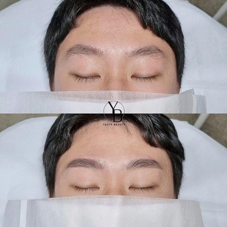  광주남자눈썹문신 안 할 수가 없음