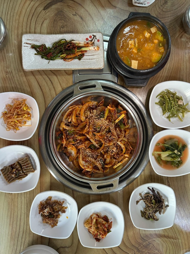 [진주 맛집] 찐 집밥의 맛! 평안동 한식 맛집 <미소네밥상>