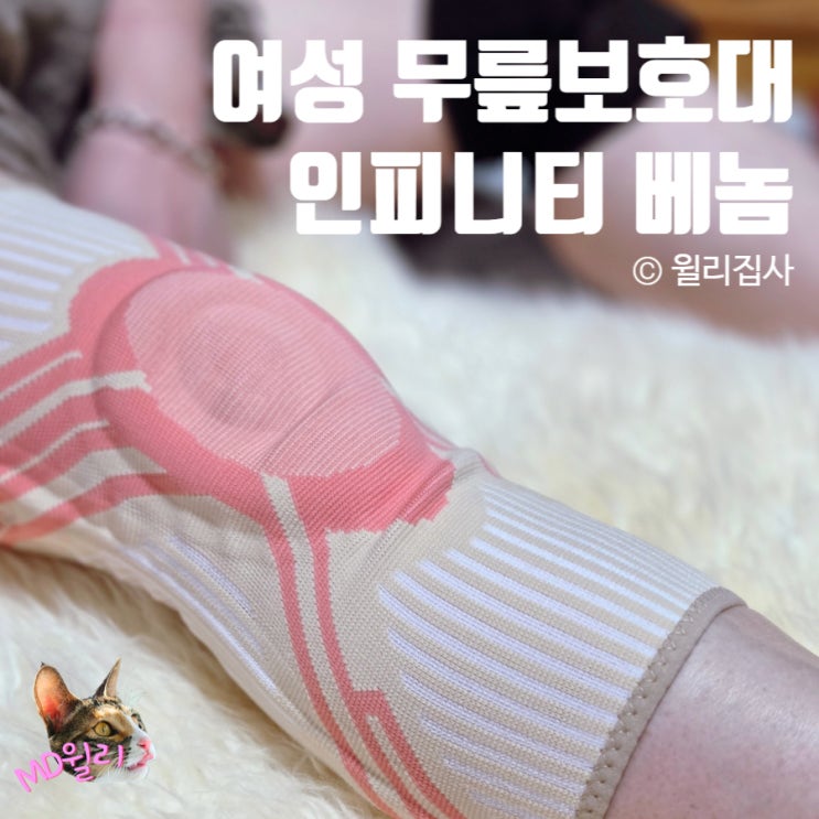  무릎보호대 추천 인피니티 베놈 우먼스 여성 전용 출시