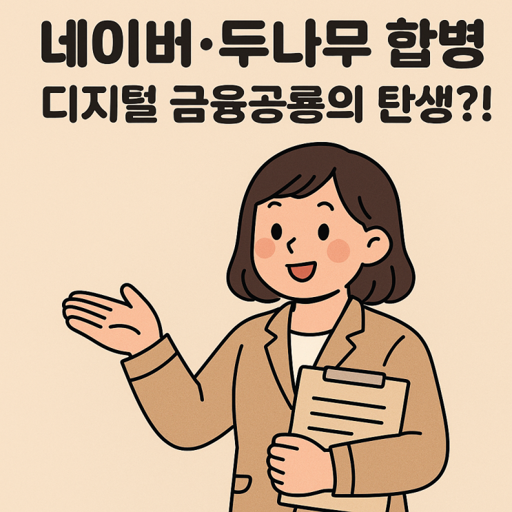 네이버 두나무 합병, 디지털 금융공룡 탄생하나?