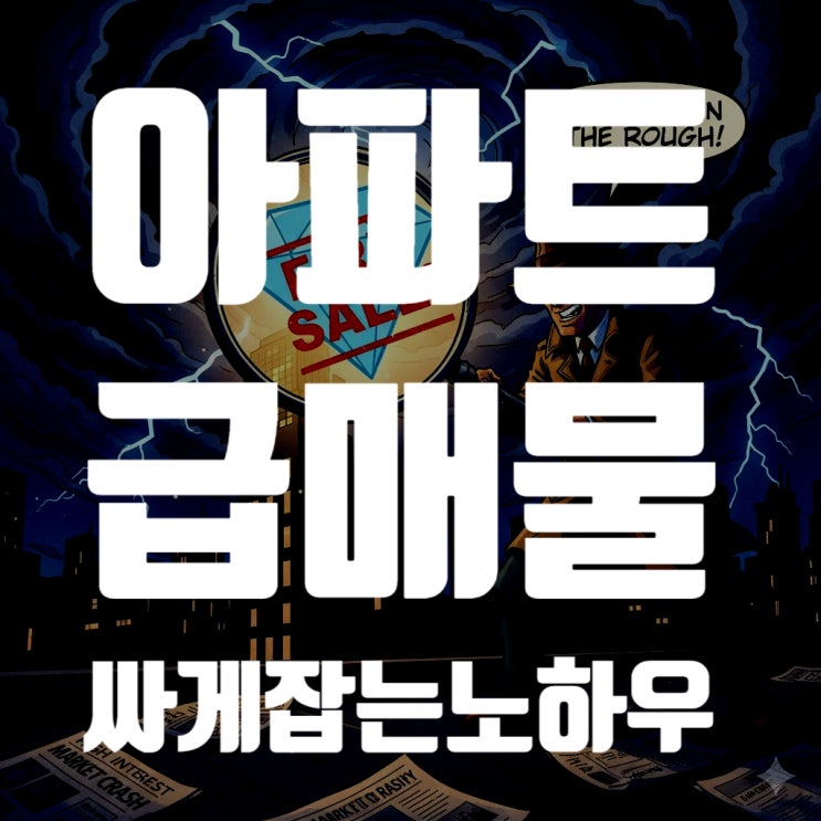  아파트 급매물, 2025년 내 집 마련의 마지막 기회? 싸게 잡는 노하우