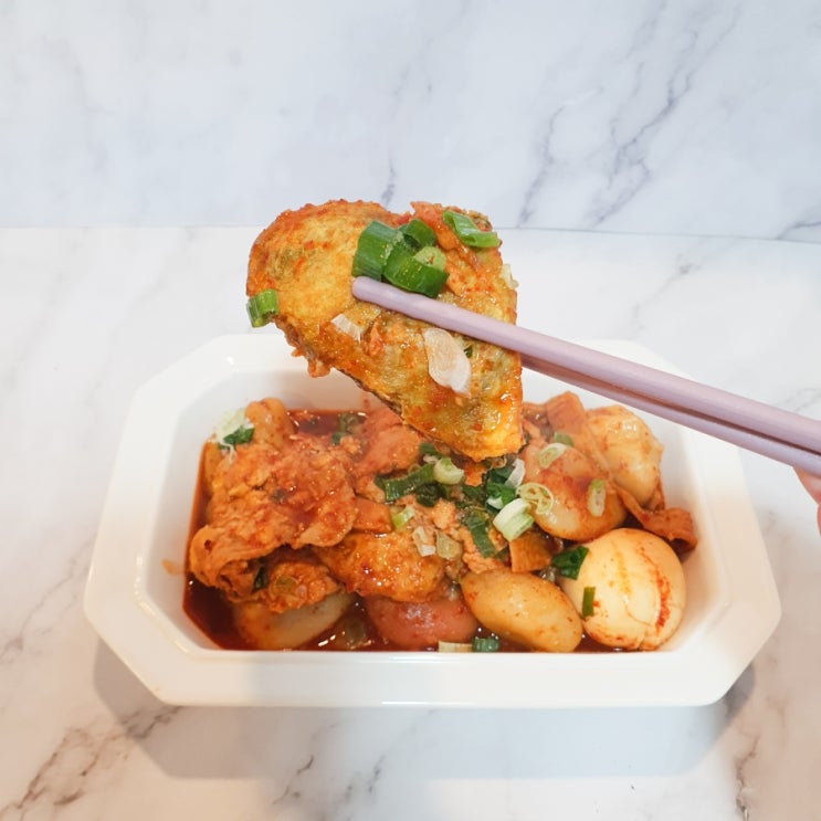  추석 남은 송편 이렇게 드세요! 전 넣은 모둠 송편 떡볶이 레시피