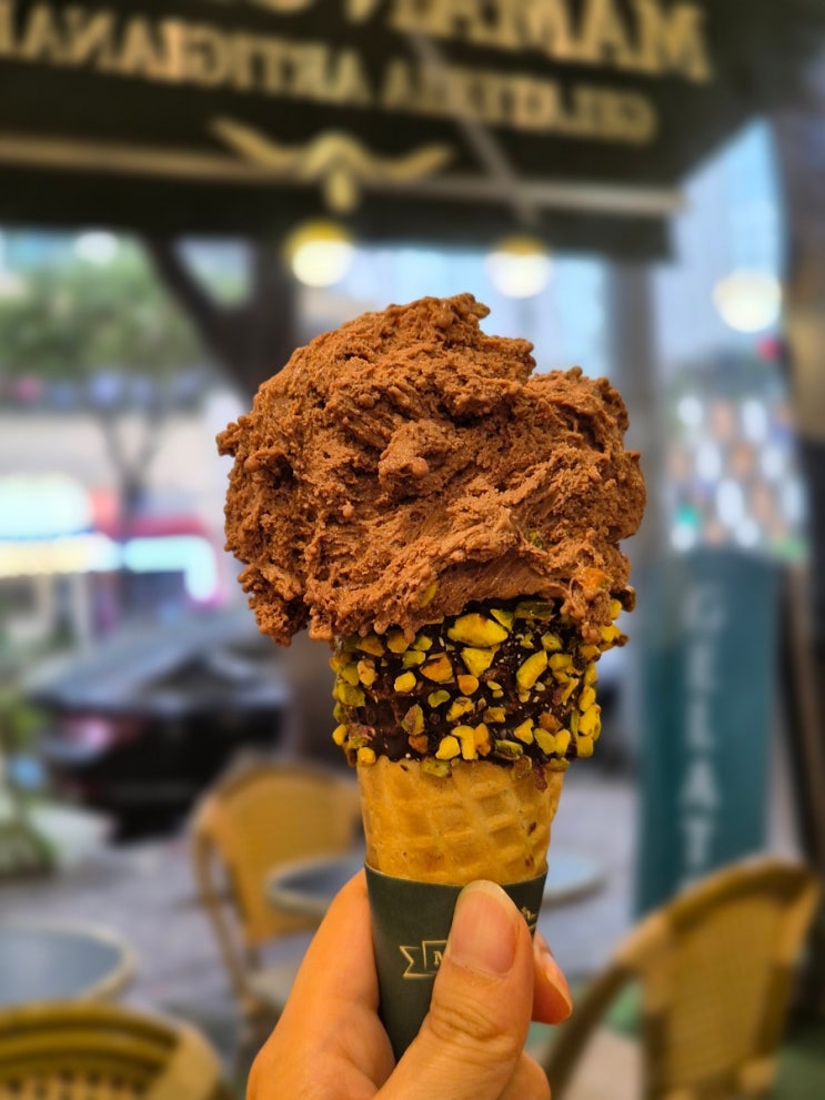  분당 정자역 디저트 맛집 마망젤라또