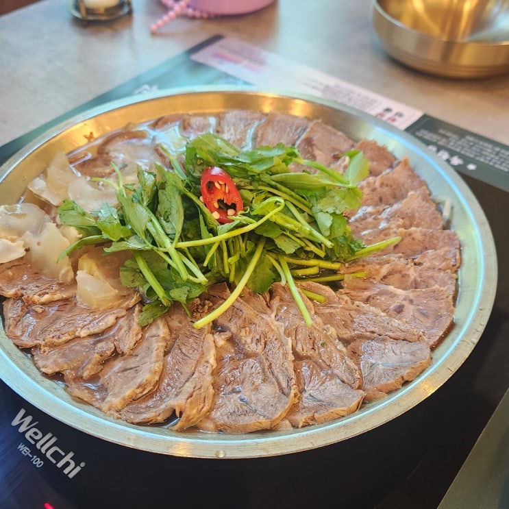  부산센텀시티 맛집 옥된장 부산센텀시티점 아이와 수육전골