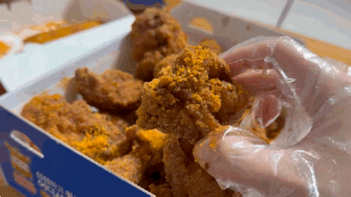  뿜치킹BBQ 내돈내산, 콘립 가격 뿌링클비교 1주일에 두 번 먹은 후기