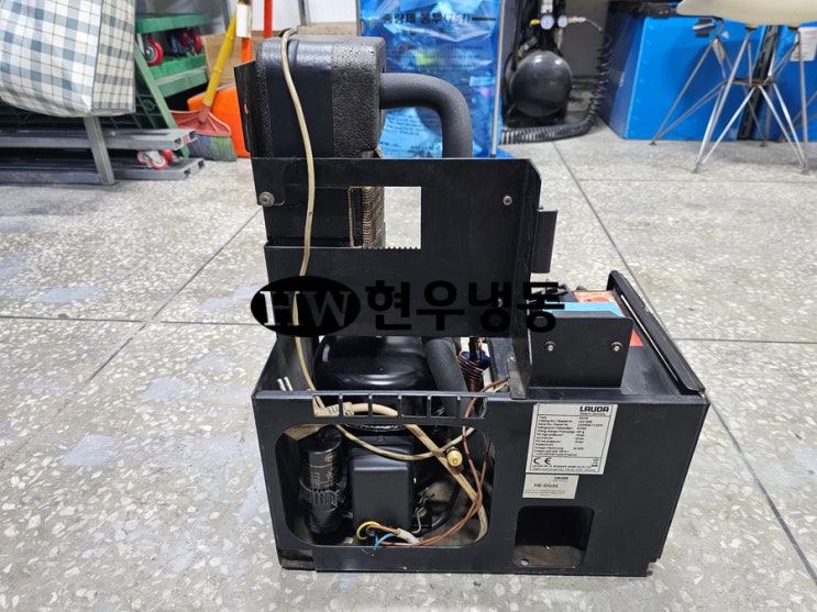  울산냉장고수리 칠러소형냉각기 콤프레샤 드라이어 모세관 교체수리