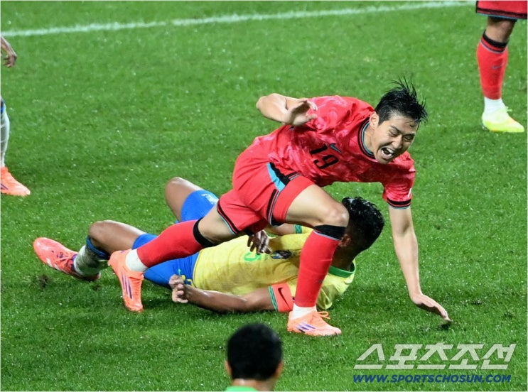 참담한 브라질전 대패, <b>손흥민</b>·<b>이강인</b>·이재성 조합 무력... 