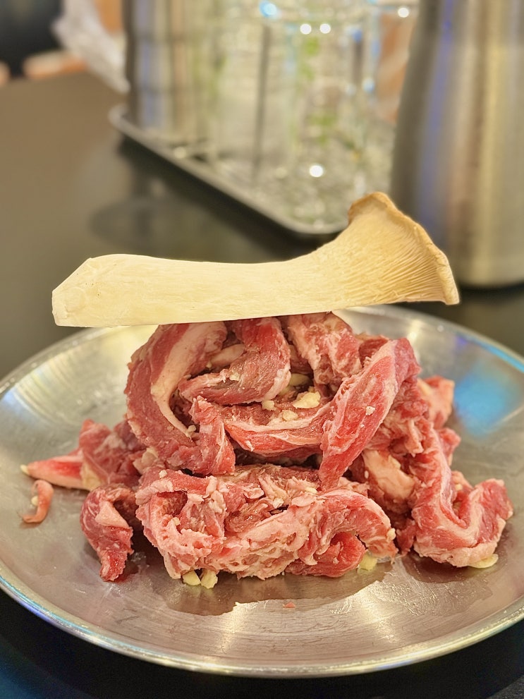  구미 봉곡동 맛집 가족외식 추천 소고기 갈비살 마굿간