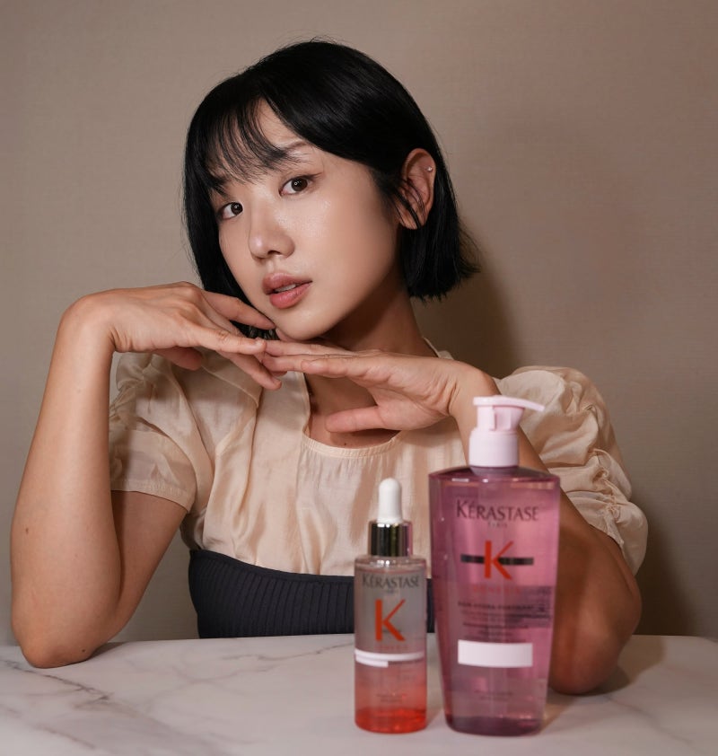 케라스타즈 샴푸와 두피 세럼, 얇은 모발 제네시스 2주 사용 후기