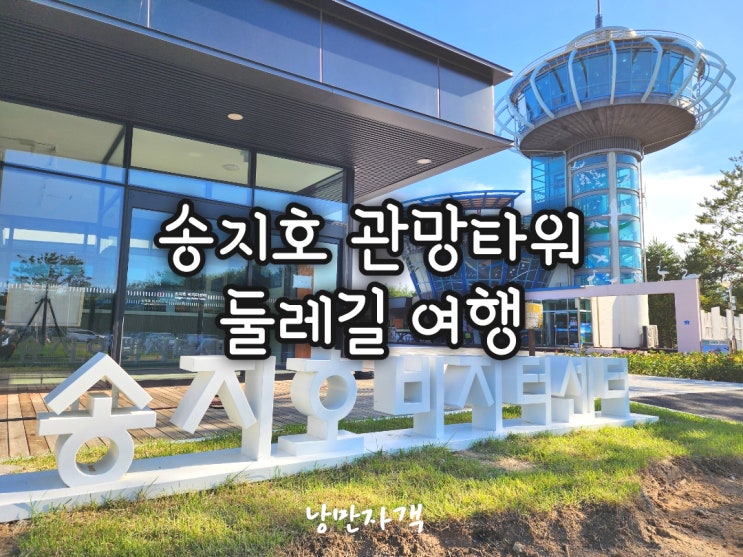  고성 송지호 관망타워·호수 둘레길 자전거여행-가을여행과 카페·주차·총정리